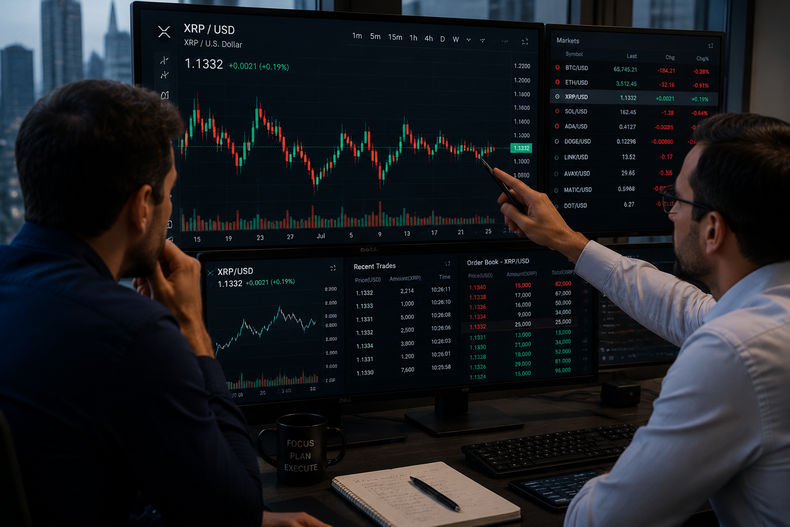 XRP faces resistance below the 50-Day EMA despite improving momentum